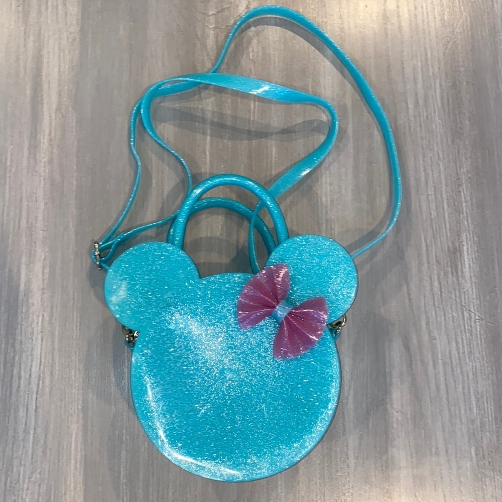 Minnie glitter purse